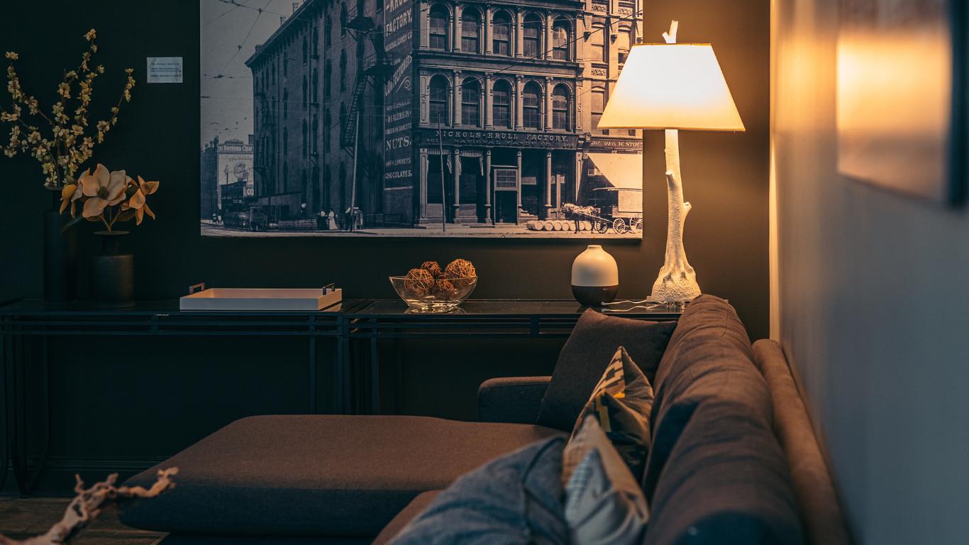Stilvolles Wohnzimmer - Hausverwaltung Ebstorf